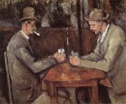 Paul Cezanne Les joueurs de cartes USA oil painting artist